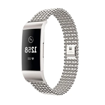 Uus 18mm Luksuslik Roostevabast Terasest Rihm Watchband Asendaja Fitbit Eest 4 smart Watch käevõru Fitbit Eest 3 Uuendada