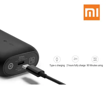 Uus 2019 Xiaomi Mijia Elektriline Pardel 2 Ujuvad Pea Kaasaskantav Veekindel Habemenuga Pardlid USB Laetav Terasest Mens