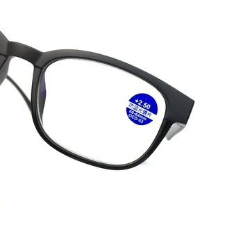 Uus 2020. aasta Anti-sinine valgus Lugemise prillid Matt SM ruudu raami Meeste -, naiste Üldine prillid must /Pruun