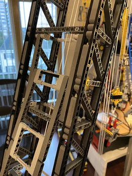 UUS KES - Suur Torn Kraana Ehitusmasinate ehitusplokk Tellised DIY Mänguasjade Kokkupanek Technic puldiga Mudel Kingitused