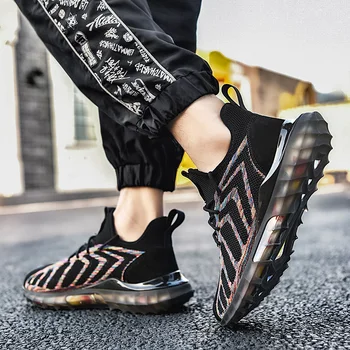 Uus mugav ja hingav vabaaja jalatsid meeste trend jooksvad kingad kulumiskindel lööke Zapatos hombre Chaussure