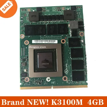UUS Quadro K3100M K3100 GDDR5 4GB Video Graafika Kaart N15E-Q1-A2 Sülearvuti Dell M6600 M6700 M6800 HP 8740W 8760W