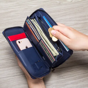 Uus Suure võimsusega multi-kaardi pisut kõrge kvaliteedi rahakott Äri rahakott Sidur Mündi taskust rahakott Vabaaja portfelli Passi taskud
