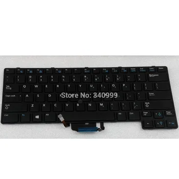 Uus sülearvuti klaviatuur DELL Latitude E6430u klaviatuur Taustavalgustusega Osuti USA