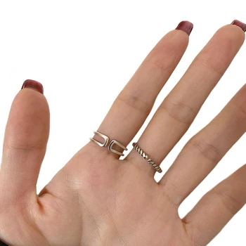 Uus Võlu Naiste Stiili Hollow Südames Ringi Vintage Avatud Reguleeritav Rõngas Star Sõrme Sõrmus Tüdrukute Peen Kingitus Ehteid Hulgimüük