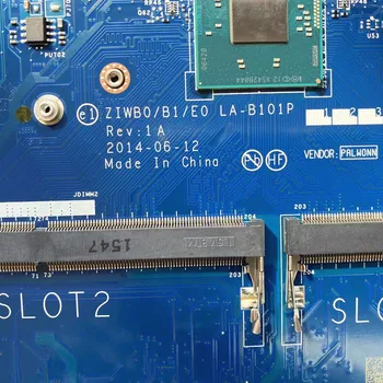 UUS ZIWB0/B1/E0 LA-B101P emaplaadi lenovo B50-30 sülearvuti Emaplaadi N2940 N3060 CPU ( GT820M 1GB video kaart ) katsetada