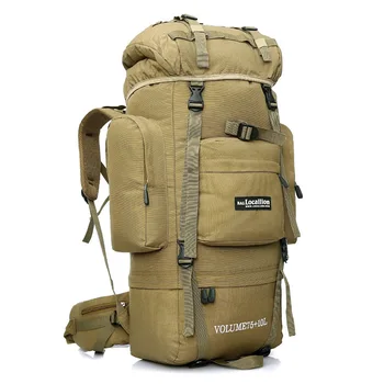Uute tulijate 85L Kõrge kvaliteedi Matkamine seljakotid Väljas Brändi Packpack Mountainting Reisi Backpackg X192