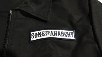 Uute tulijate Kuum TV Sons of Anarchy Cosplay Kostüüm Mens Tõmblukk Jakid Soe Mantel Jope Sügis-Talv Jakid Mantel Punky Mood
