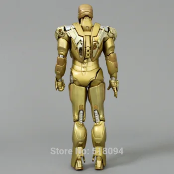 Uute tulijate Super Kangelane Iron Man Mark XXI Kuldne Armor Tegevus Joonis NECA