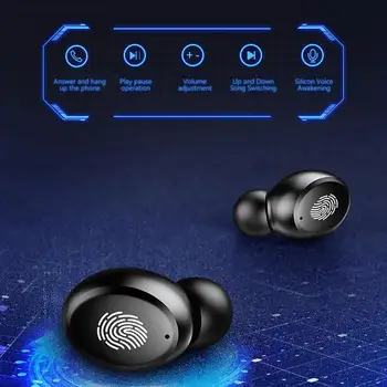 V11 TWS Traadita Kõrvaklapid 4000mAh Bluetooth-5.0 IPX7 Veekindel LED-Ekraan Earbuds tasu võtmise Korral Hiina/ inglise Versiooni
