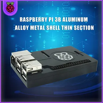Vaarika Pi 3B alumiiniumsulamitest materjali metallist kest õhuke paragrahvi integreeritud kest koos 3,5-tolline LCD-Vaarika Pi 3B/3B+