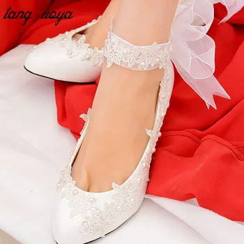 Valge pumbad naiste kingad flower pearl pulm kingad pruut kõrge kontsaga kingad, seksikas naine kontsad zapatos de tacon