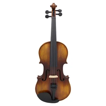 Viiul SLADE AV-508 4/4 Full Size Akustiline Viiul Viiul Kit täispuidust Matt Viimistlus ebony Näkku Pardal 4-String Instrument