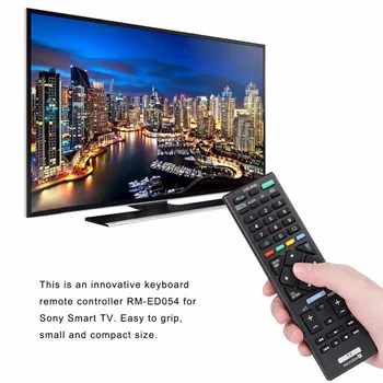 VLIFE Puldi Asendamine Sony RM-ED054 Smart LED LCD 3D TV Kaugjuhtimispult Televiisor Töötleja