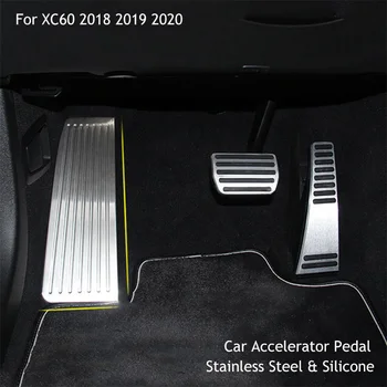 Volvo XC60 2017 2018 2019 2020 LHD Gaasi-Piduri Pedaali Treadle Jalatugi Plaat Sidur Throttle Remondil Car Styling