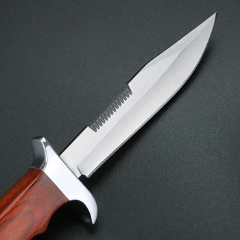 Väljas fikseeritud teraga nuga looduses ellujäämise lühike nuga suur kõvadus jahindus enesekaitseks nuga