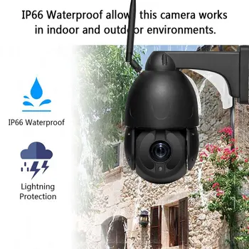 Väljas PTZ Wireless CCTV 5MP 4G WIFI Full HD 30X AI Automaatne Jälgimine turvalisuse kaamera Tegevuse Avastamise Veekindel Aparaat Kontrolli
