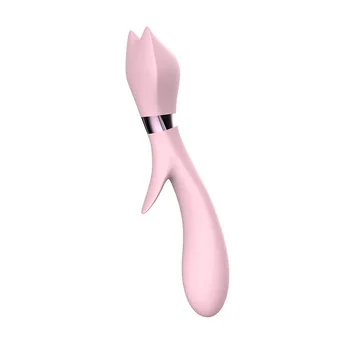 Võimas USB Charge Vibraator vajutame sugu mänguasjad, naiste Lits Kliitori stimulaator G Spot Küülik Vibrador Masturbatsioon Dildo