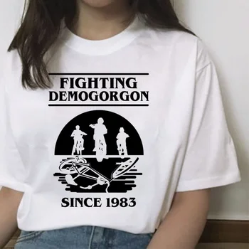 Võõras asju, 3 naiste t-särk harajuku Üksteist naissoost hip-hop femme tshirt streetwear naljakas riietus 2019 cartoon Casual