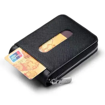 William Polo uue nahast lukuga rahakott kaardi kott meeste mood puhas nahk multi positsiooni Krediitkaardi Rahakott mitme värvi Rahakott