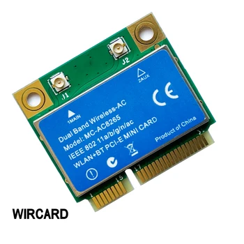 WIRCARD MC-AC8265 Dual Band 2.4 G/5G Bluetooth4.2 PC-E WIFI KAART intel 8265NGW 8265D2W 8265HMW