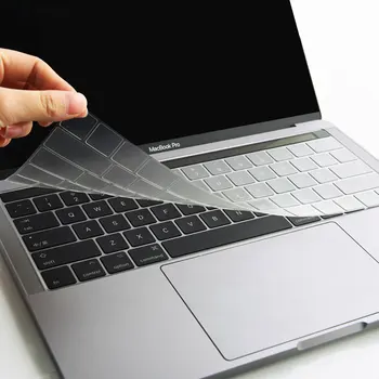 WIWU Läbipaistev Klaviatuuri Kate MacBook Pro 16 A2141 Veekindel MEILE Paigutus Sülearvuti Klaviatuuri kate MacBook 11 12 13 15 Tolli