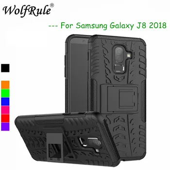 WolfRule Case Samsung Galaxy J8 2018 Kate Dual Layer Armor Tagasi Case For Samsung Galaxy J8 2018 Telefoni Omanik Seista Kestad