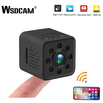 Wsdcam FULL HD 1080P Mini Kaamera, WIFI, Kaamera SQ13 SQ23 SQ11 SQ12 öönägemis-ja Veekindel Shell CMOS Sensor Diktofon, Videokaamera
