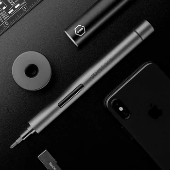 Xiaomi Mijia Wowstick Elektriline Kruvikeeraja 1F+ USB Sissenõutavaks Cordless Screw Driver Kit 3 LED Valgus Majapidamise Elektrilised Tööriistad