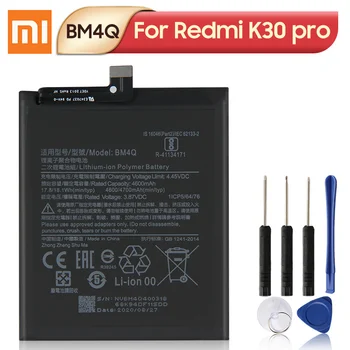 XIAOMI Originaal Asendamine Telefoni Aku BM4Q Jaoks Xiaomi Redmi K30 pro K30pro 4700mAh
