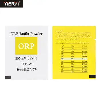 Yieryi 5/10/30 Tk ORP kalibreerimine puhvri pulber ORP tester parandus lahuse pulber 256mv 25c