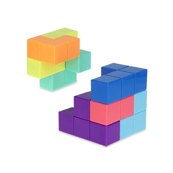 YJ Magnet Plokid Kiirus Puzzle Cube DIY 3x3x3 Yongjun Aju Katse Haridus-Õppe Mänguasjad Lapsele Blokeerida Magico Cubo