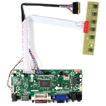 Yqwsyxl Control Board Monitor Komplekt LP156WH2-TLQA LP156WH2(TL)(QA) HDMI + DVI + VGA LCD LED ekraan Töötleja Juhatuse Juhi
