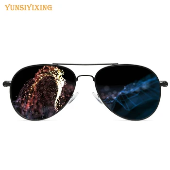 YUNSIYIXING Polariseeritud Päikeseprillid Meestele Anti-Glare Sõidu päikeseprillid UV400 Vintage Brand Prillid Väljas Kalapüügi Mehed Eyewears 209