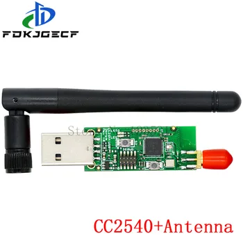 Zigbee Emulaator CC-Siluri USB Programmeerija CC2540 CC2531 Narkomaani antenni ja Bluetooth Mooduli Pesa Downloader Kaabel
