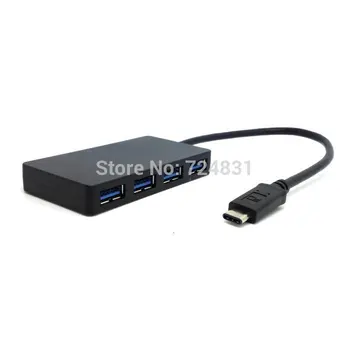 Zihan USB-3.1 C-Tüüpi USB-C Mitut 4-Port Hub-Adapter Kõrge Kvaliteedi Tablet PC Sülearvuti Mac book Support Windows 8