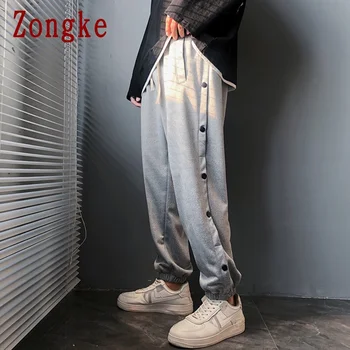 Zongke Vabaaja Püksid Meeste Jaapani Streetwear Püksid Meeste Püksid Joggers Sweatpants Meeste Riided Harajuku Hip-Hop 2020 M-5XL
