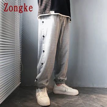Zongke Vabaaja Püksid Meeste Jaapani Streetwear Püksid Meeste Püksid Joggers Sweatpants Meeste Riided Harajuku Hip-Hop 2020 M-5XL