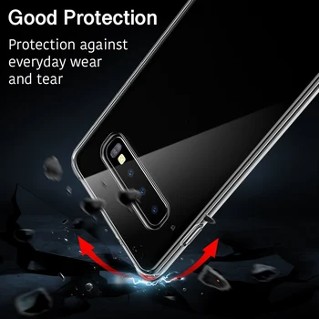 ÖKOLOOGILISES Luksus Pehme TPU Case for Samsung Galaxy S10 Üliõhukesed Selge, Läbipaistev Kate Samsung S10e Kaitseraua puhul S10 Pluss