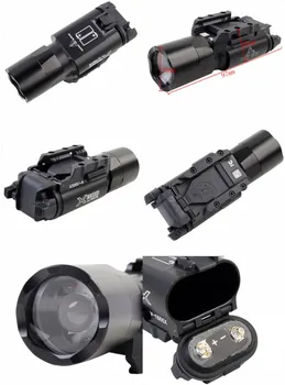 Öö Areng X300U LED Taskulamp Taktikaline Relv Kerge Airsoft Püstol Püstol Kerge NE01008