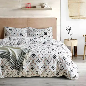 Ühe voodi pesu elegantne Voodipesu voodi kate euro voodipesu komplekt tekikott Bedclothes Tekk Katab Padjapüür kodutekstiili