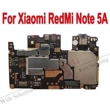 Ülemaailmse Firmware Originaal Elektroonilise emaplaadi Jaoks Xiaomi RedMi Note5A hongmi Märkus 5A Emaplaadi avada Ahelad Tasu Flex Kaabel